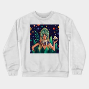 Stone Flower Crewneck Sweatshirt